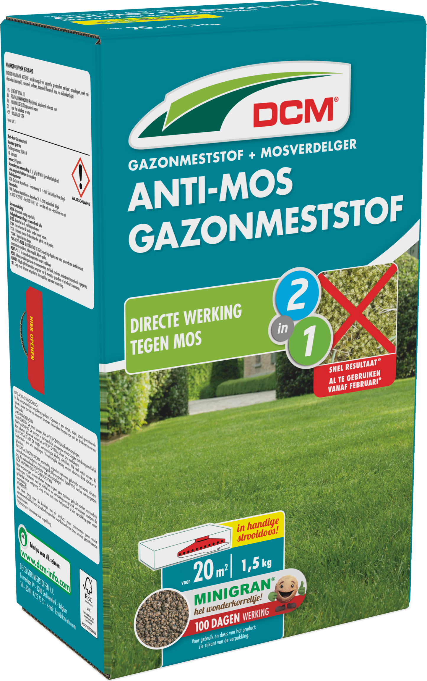 DCM Anti-mos Gazonmeststof
