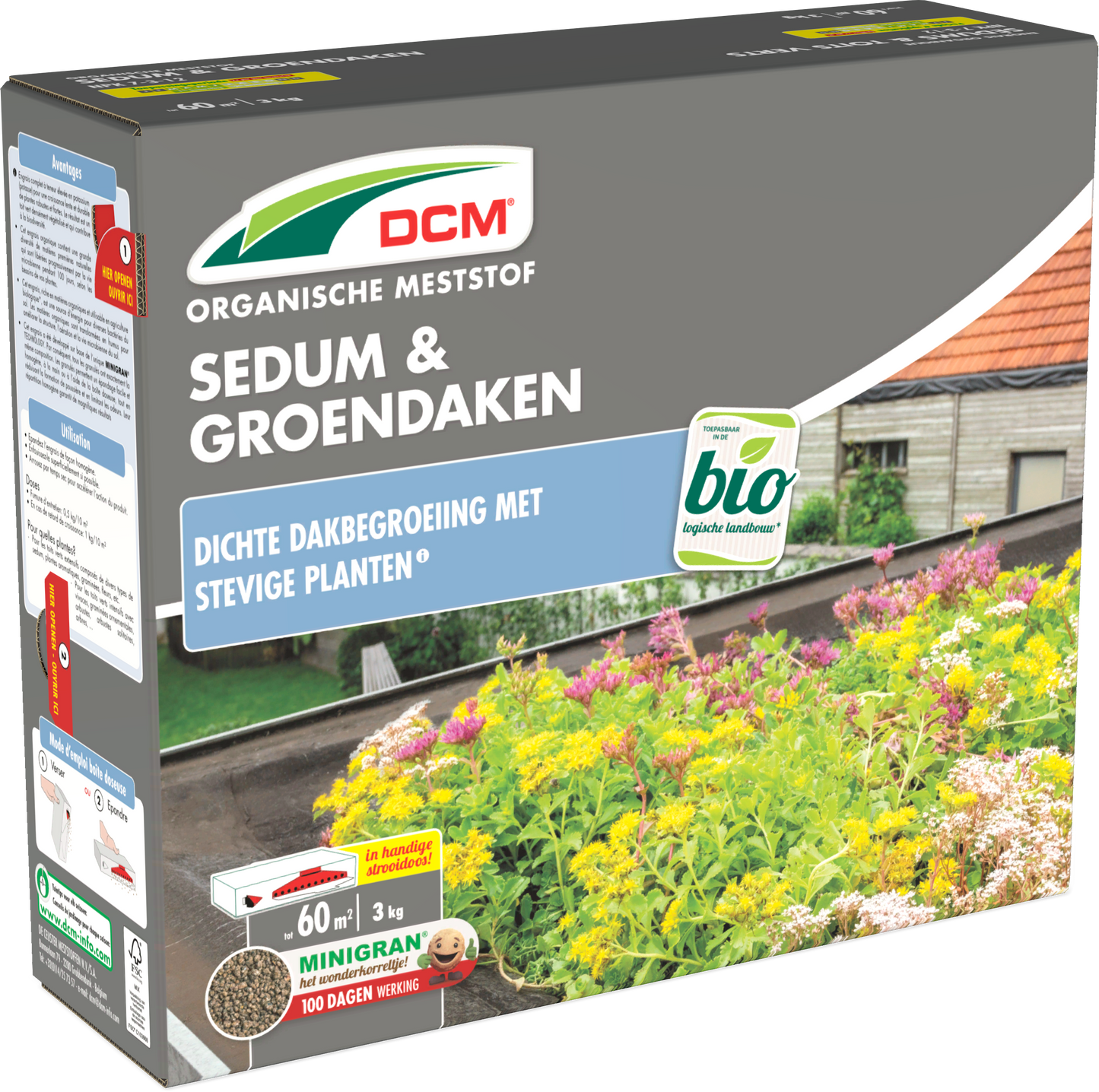DCM Meststof Sedum & Groendaken
