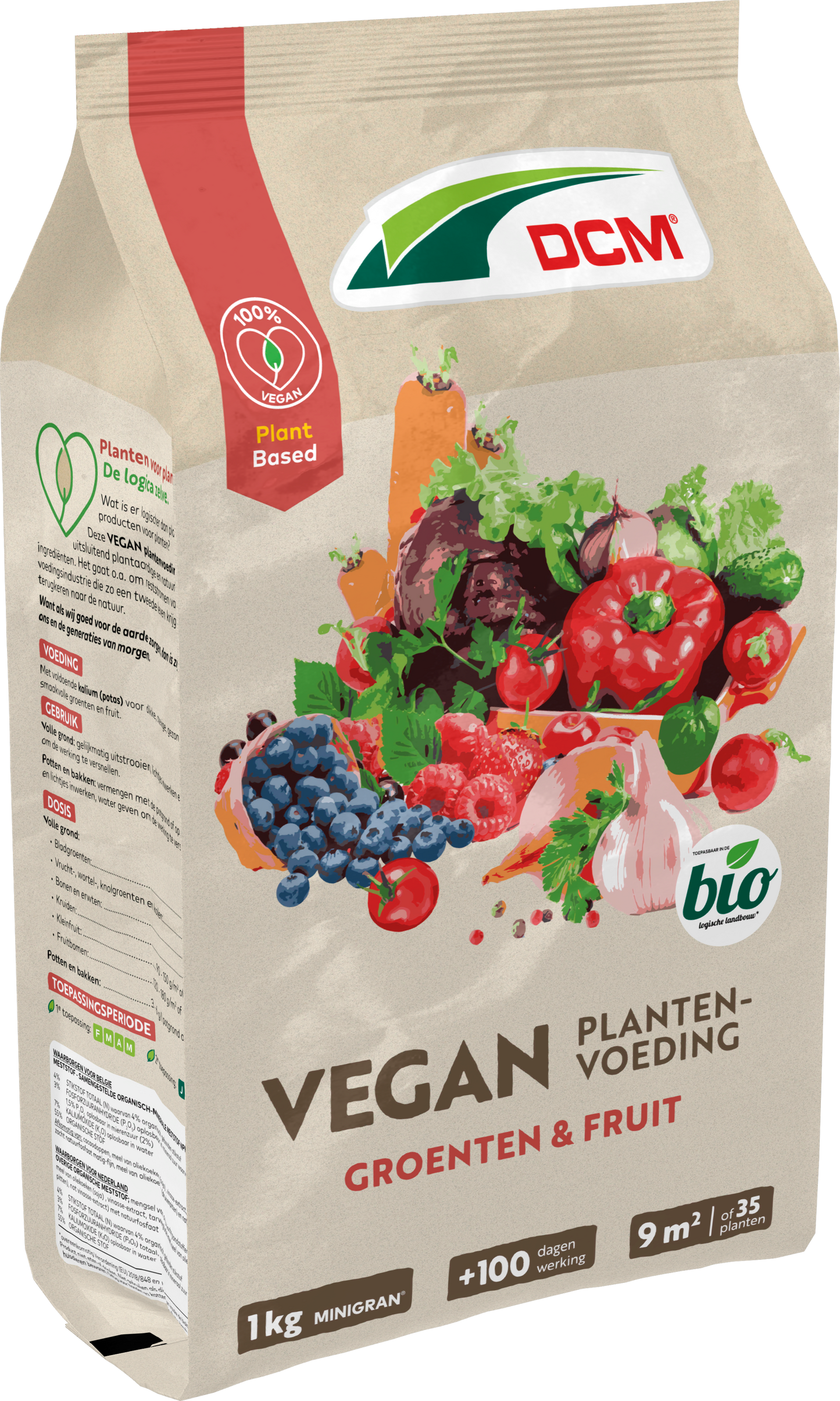 DCM Vegan Plantenvoeding Groenten & Fruit