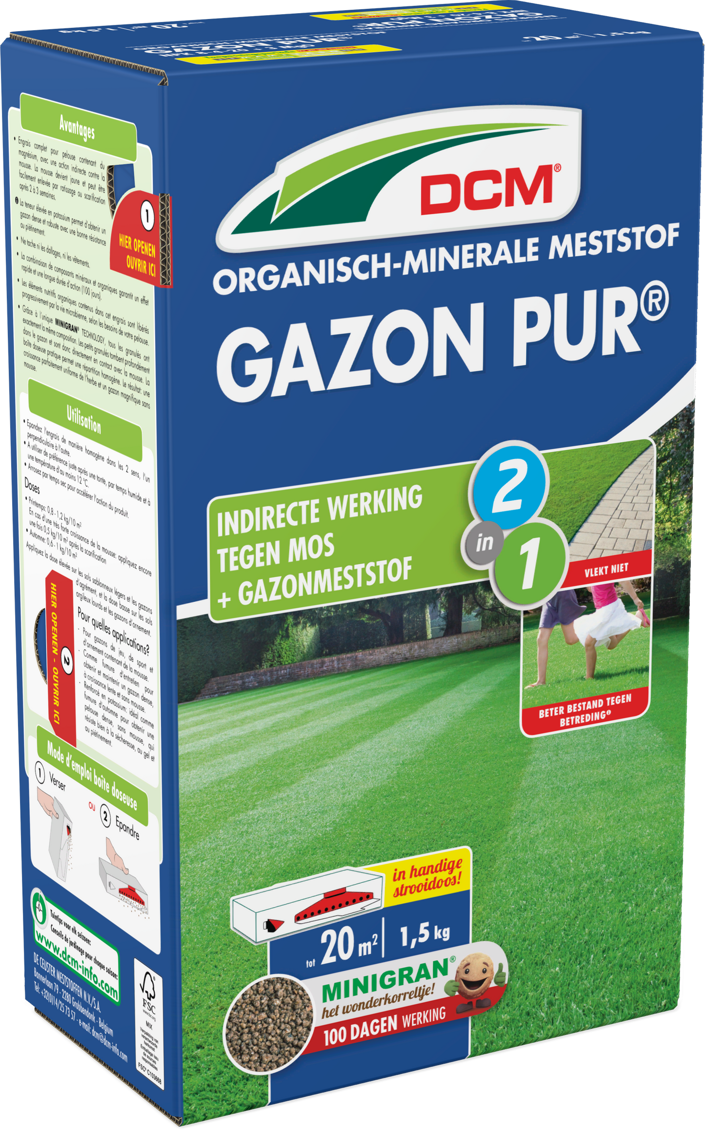 DCM Meststof Gazon Pur®
