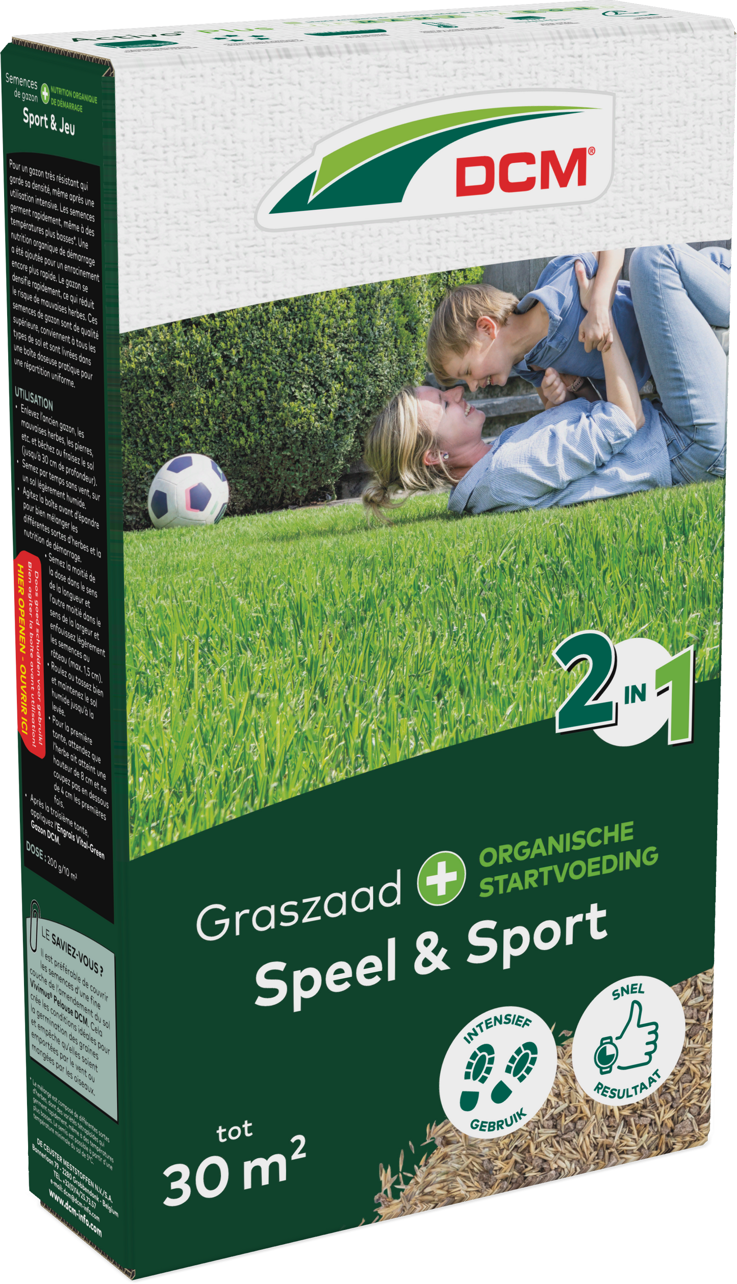 DCM Graszaad 2-in-1 Speel & Sport