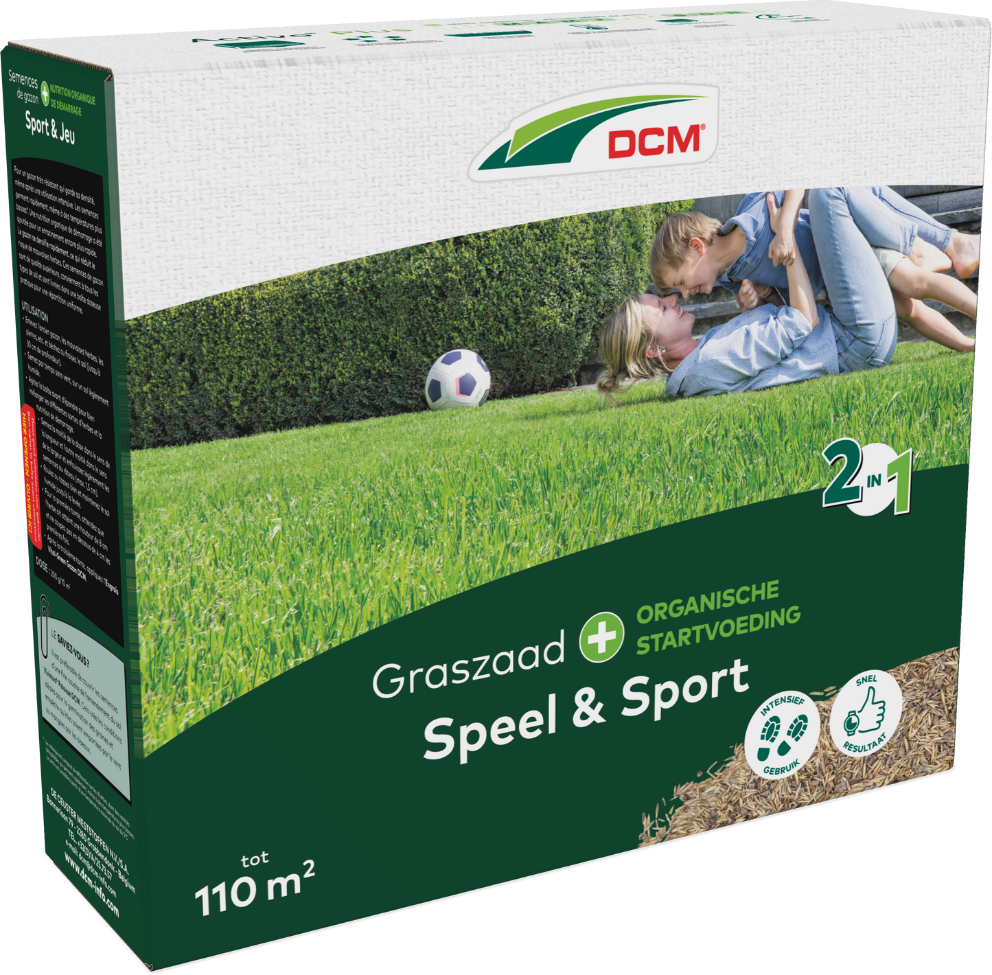 DCM Graszaad 2-in-1 Speel & Sport